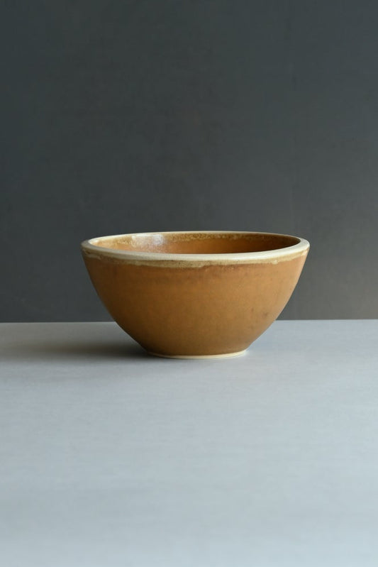 Bowl M / yellow brown
