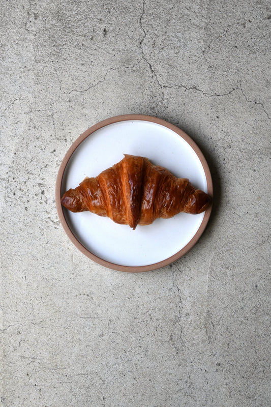 Flat plate / tarte size M / natural white