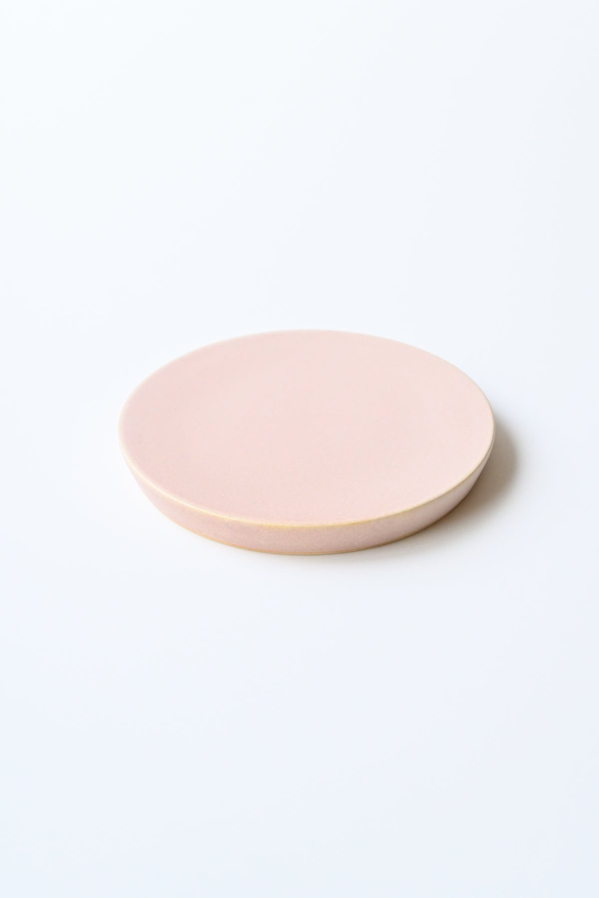 Flat plate / dessert size S / pink