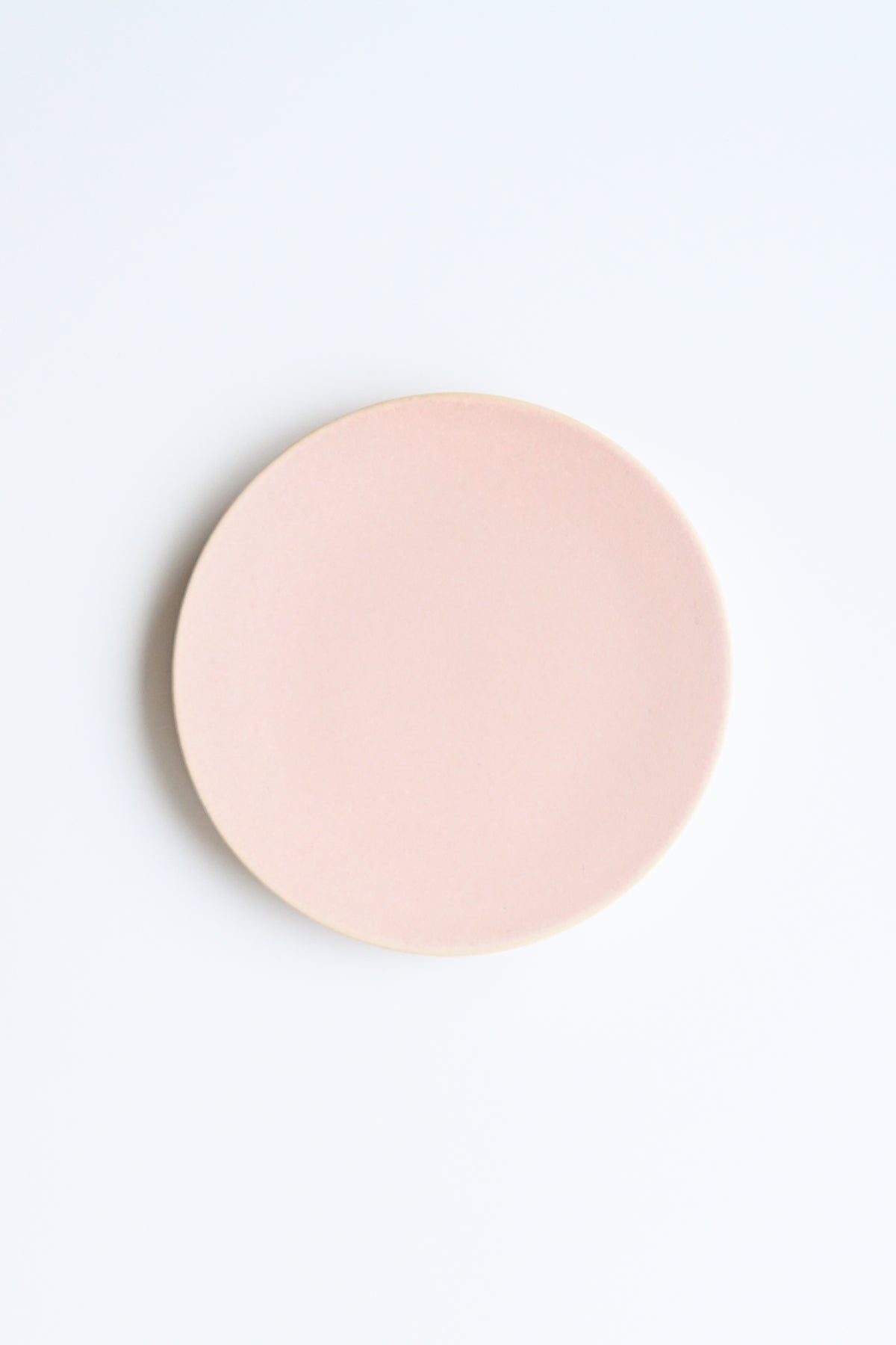 Flat plate / dessert size S / pink