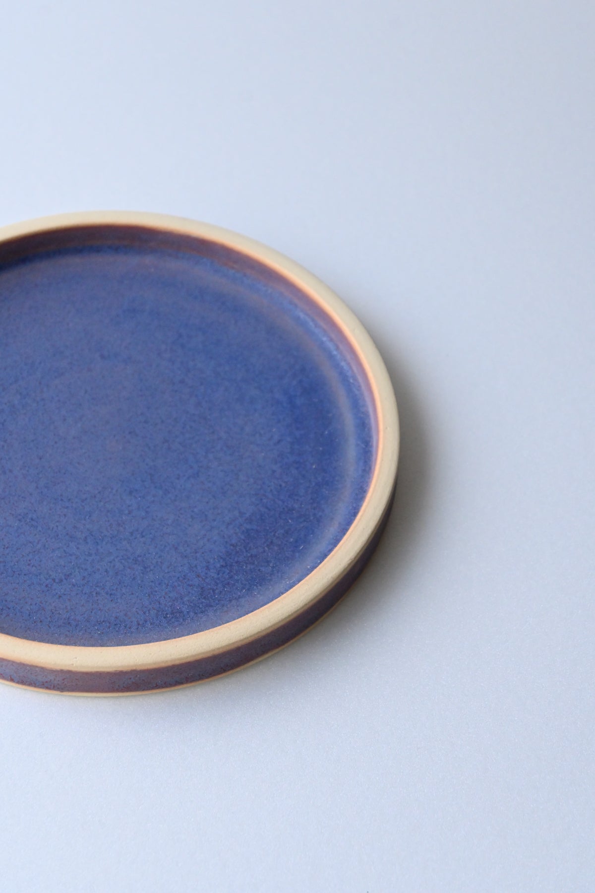 Flat plate / tarte size M / purple