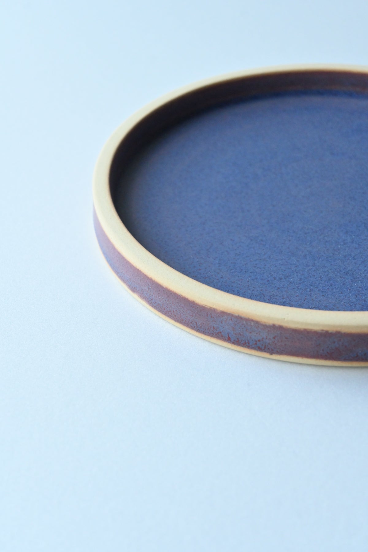 Flat plate / tarte size M / purple