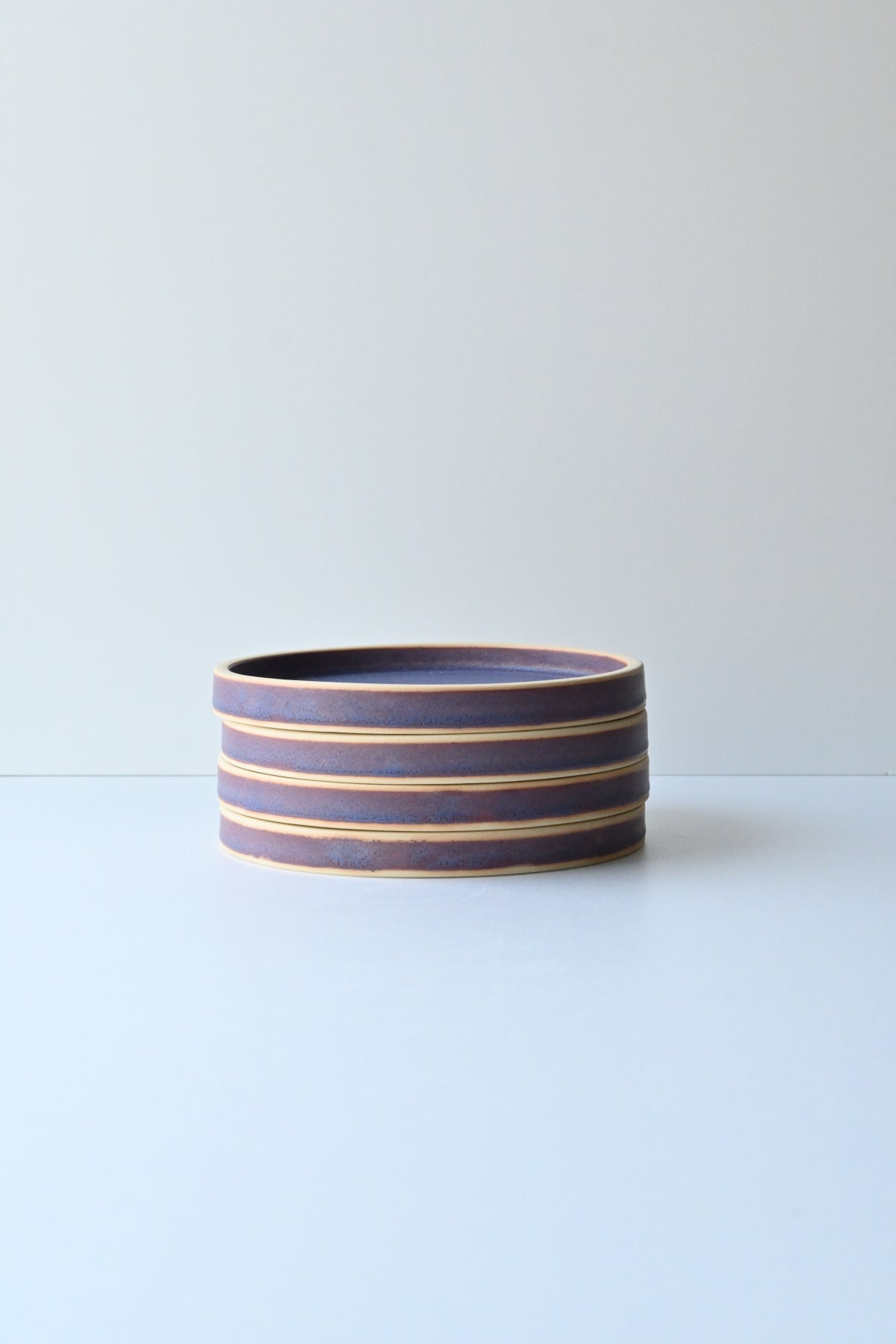 Flat plate / tarte size M / purple