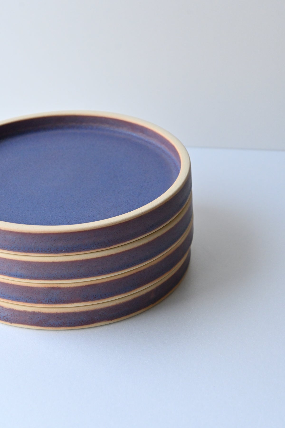 Flat plate / tarte size M / purple