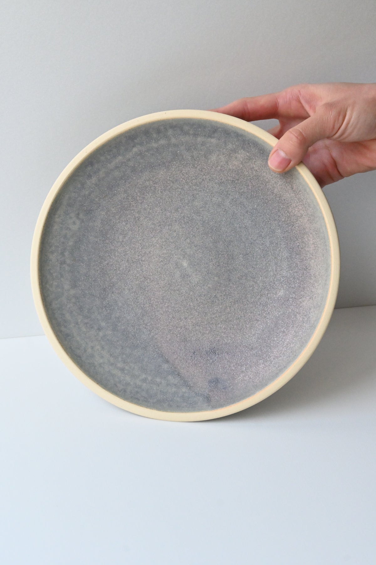 round plate / 2622801bluegray