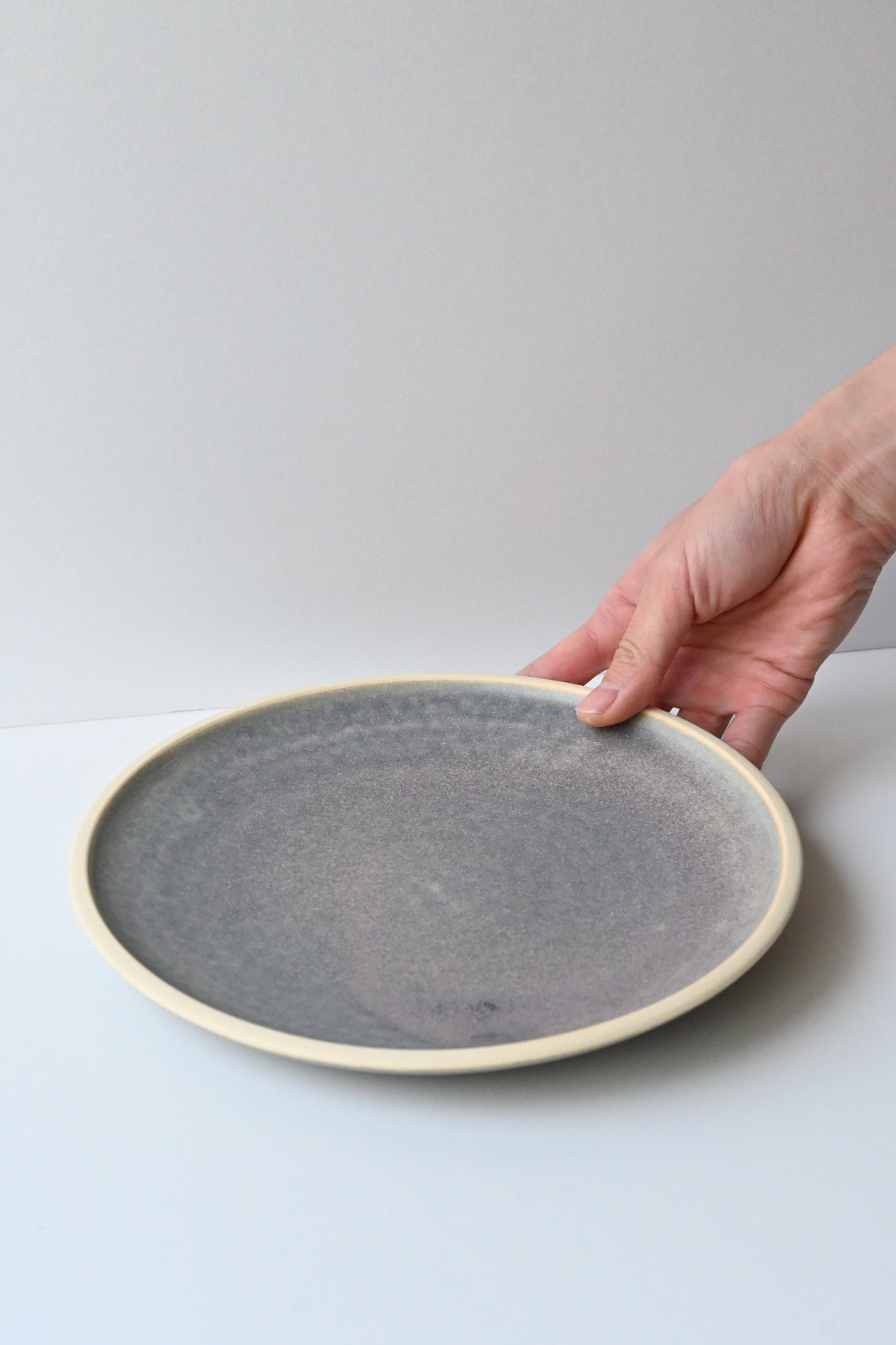 round plate / 2622801bluegray