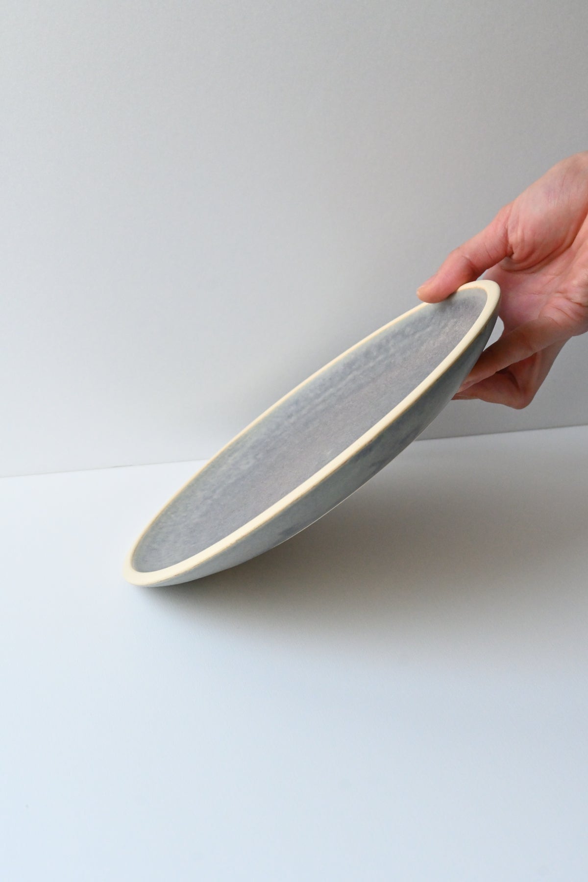 round plate / 2622801bluegray